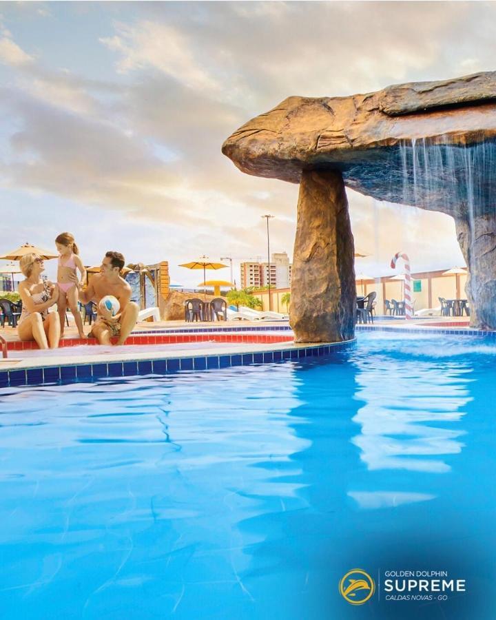 Aparthotel Golden Dolphin Caldas Novas Exteriér fotografie